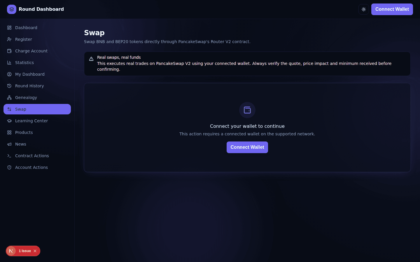 Swap page